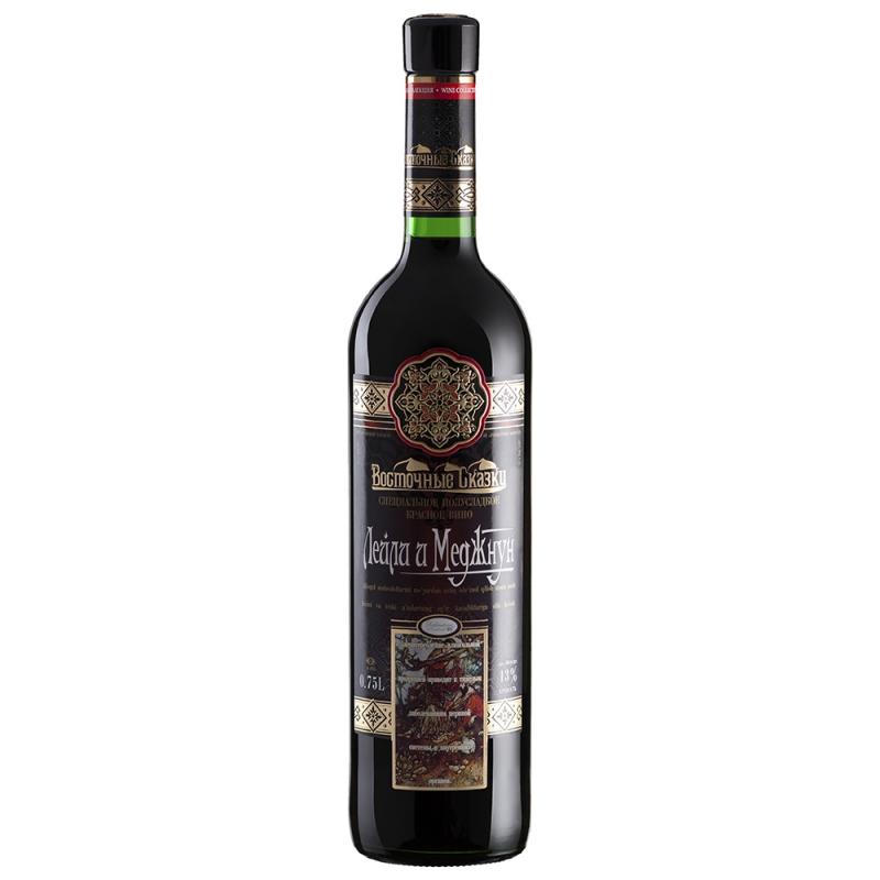 Полусладкое красное вино «Восточные сказки» купить оптом - компания АО ИИ 