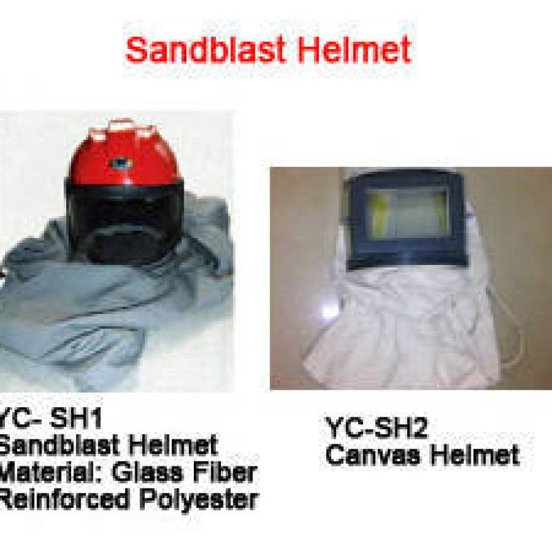 Шлемы пескоструйщика купить оптом - компания Shanghai Yuchang Sandblast Equipment Co., Ltd. | Китай