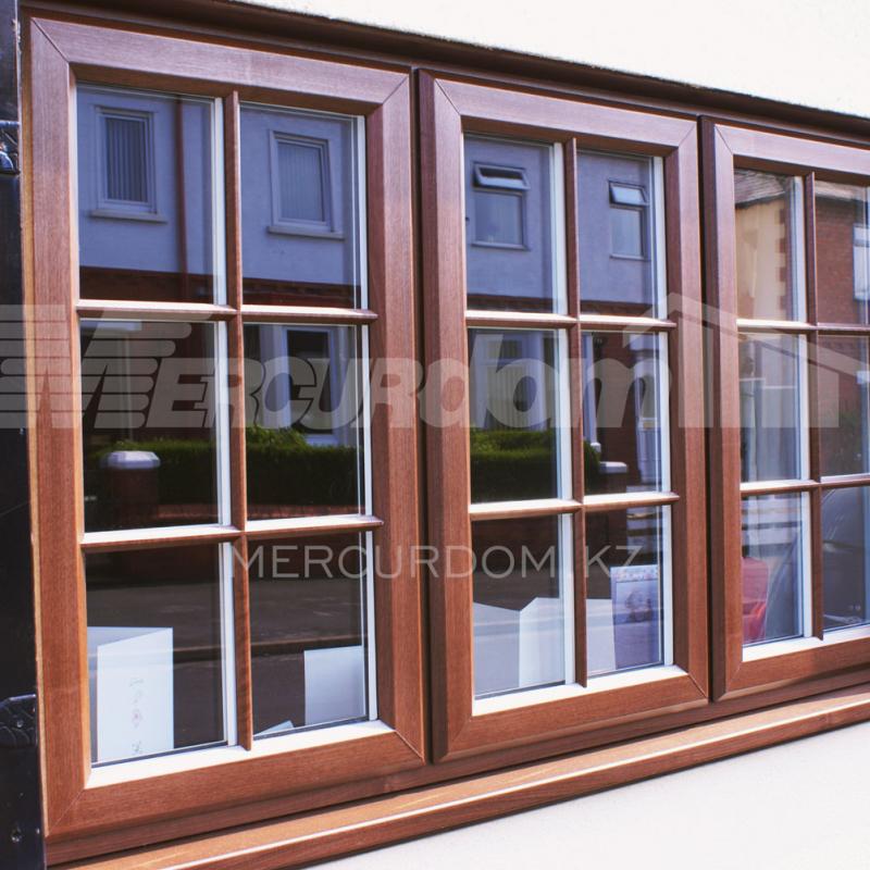Деревянные окна купить оптом - компания Mercur Dom | Казахстан