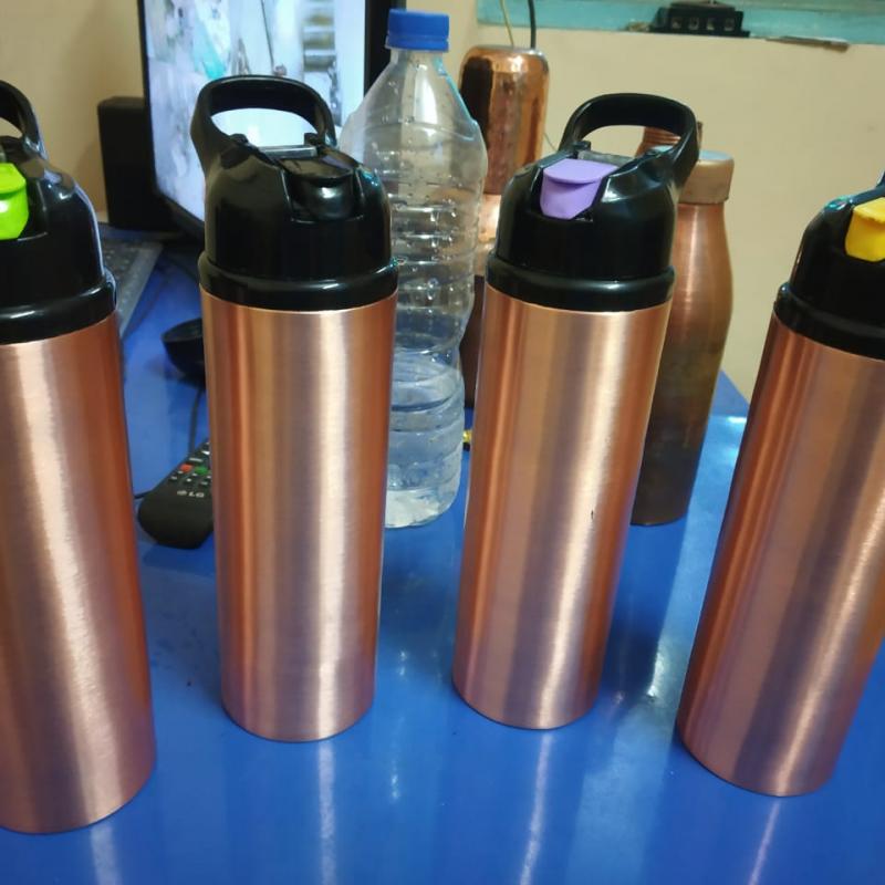 Медные бутылки для воды купить оптом - компания Gl Tech Company | Индия