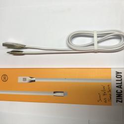 USB кабель из цинкового сплава с ПВХ проводом
