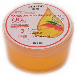 Mango Juice Soothing Gel Увлажняющий гель для лица и тела, с соком манго. Япония купить оптом