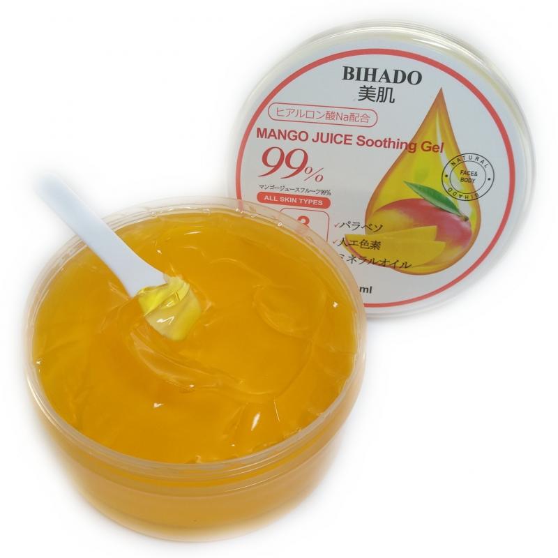 Mango Juice Soothing Gel Увлажняющий гель для лица и тела, с соком манго. Япония купить оптом - компания ООО 