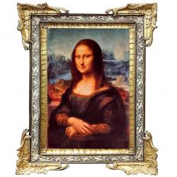 Настенный ковер ручной работы Мона Лиза 