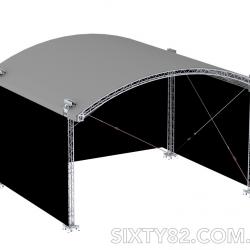 SIXTY82 Arc Roof Arched Stage Roof 10x8 m buy on the wholesale