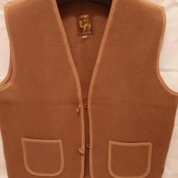 Camel Wool Vest buy on the wholesale