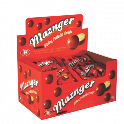 MAZNGER Milk and  Chocolate Compound Coated Dragee 25gr x 24 x 6 buy on the wholesale