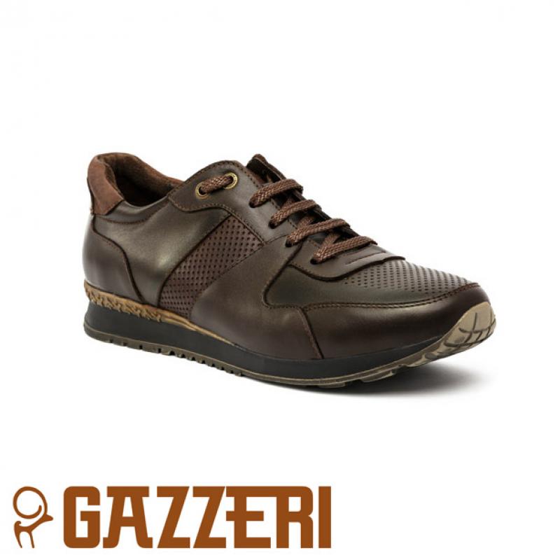 Кожаная повседневная мужская обувь SB19-05 купить оптом - компания Gazzeri Imp&Exp Co. Ltd | Турция