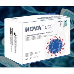 Экспресс-тест на антитела IgG / IgM к COVID-19 NOVAtest 