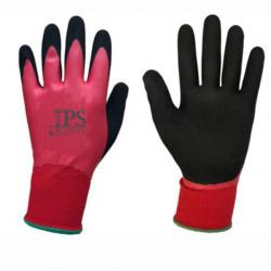 Рабочие перчатки с двойным латексным покрытием JPS-CG3 