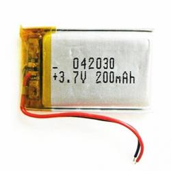 3.7 V 402030 042030 200 mAh Polymer Lithium Battery
