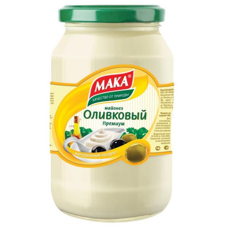 Майонез оливковый Премиум купить оптом - компания ООО «Производственная компания МАКА» | Россия
