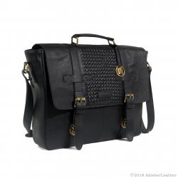 Soft Nappa Leather Briefcase Laptop Bag