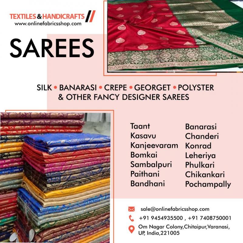Ткани купить оптом - компания Textiles and Handicrafts Creations | Индия