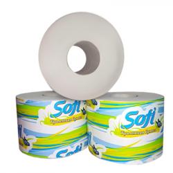 Туалетная бумага «SOFI» на втулке купить оптом