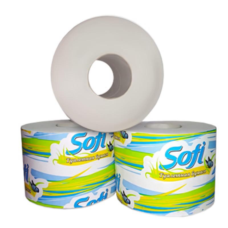Туалетная бумага «SOFI» на втулке купить оптом - компания ООО «СОФИ» | Россия