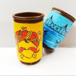 Чашки Ласси с ручной росписью