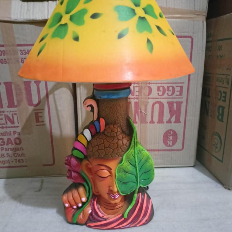 Handcrafted Terracotta Table Light manufacturer buy wholesale - company Karru Krafft | India