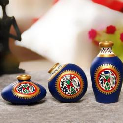 Decorative Pot set of 3 for Valentine Gifting  купить оптом