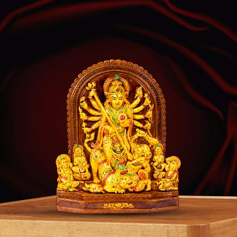 Terracotta Maa Durga Idol Manufacturer купить оптом - компания Me Handicrafts Stores | Канада