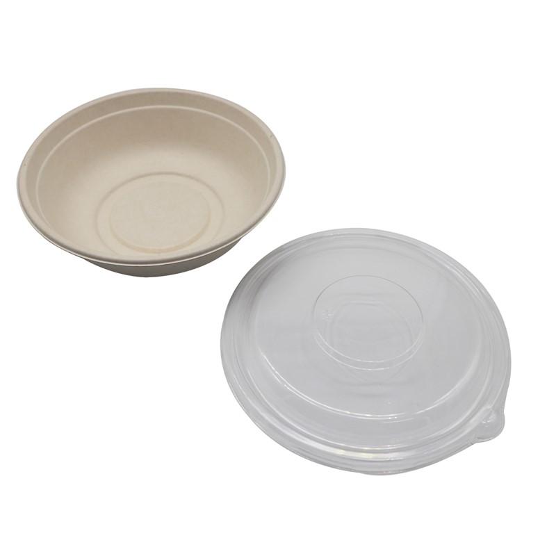 Biodegradable Compostable Fiber Pulp Round Salad Bowls купить оптом - компания Foshan Harvest Packaging Co., LTD | Китай