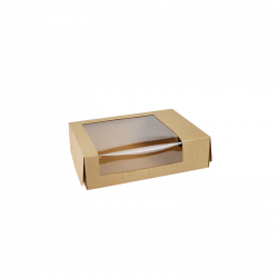 Kraft Paper Food Box With Window купить оптом