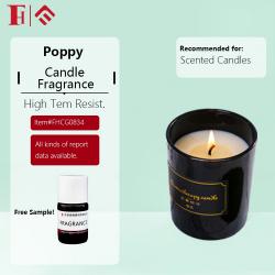 Poppy candles home fragrance