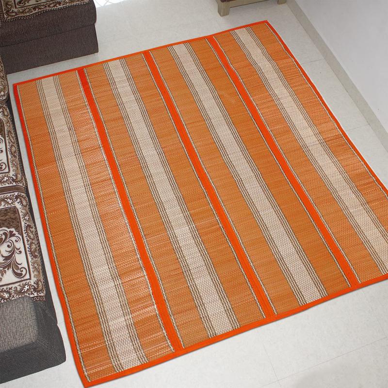 Embroidery design Korai Grass Floor Mat, Picnic Mat, Ashram Mat Manufacturer Exporter Wholesaler купить оптом - компания THe Handicraft Stores | Индия