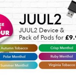 JUUL 2 pods and kits buy on the wholesale