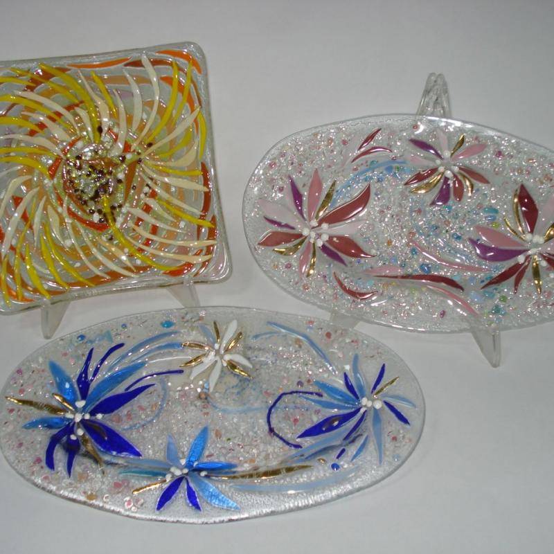 Арт посуда из стекла и керамики