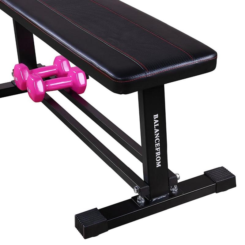 Steel Frame Flat Weight Training Bench with Cross Bars buy wholesale - company Ningbo E best leisure Co., Ltd. | China