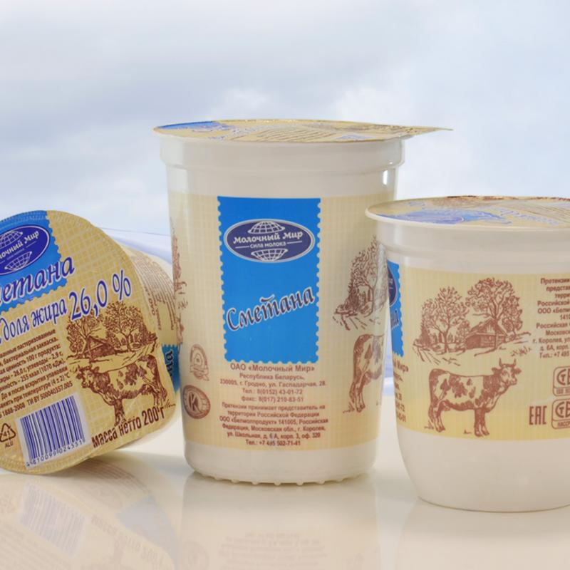 Sour Cream buy wholesale - company ОАО «Молочный Мир» | Belarus