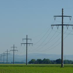 Concrete Power Line Supports