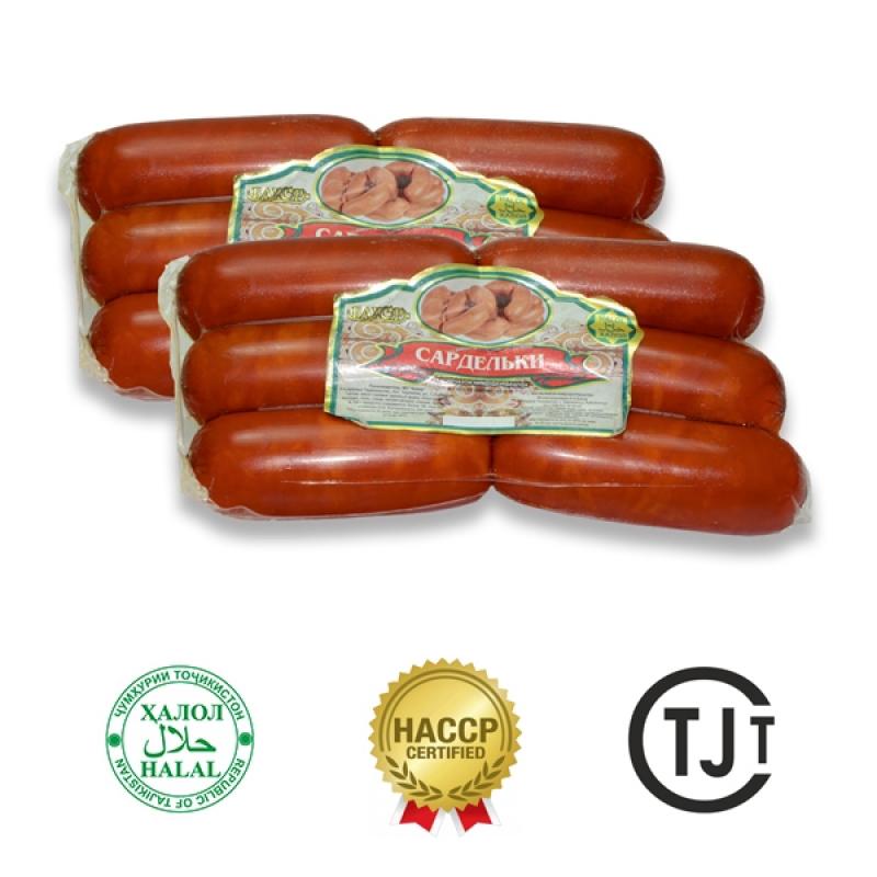 Smoked Sausages  buy wholesale - company МП «БАХОР» | Tajikistan