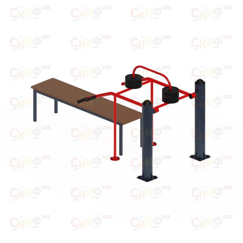 ST 026 Outdoor Bench Press  buy wholesale - company Скиф | Russia