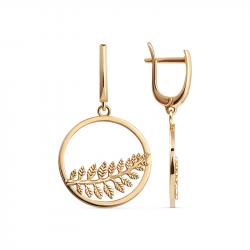 Women's Gold Earrings buy on the wholesale
