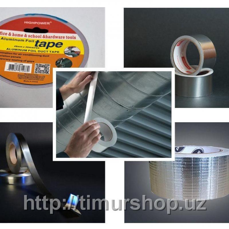 Aluminum Foil Tape with Conductive Acrylic Adhesive buy wholesale - company Standartplast | Uzbekistan