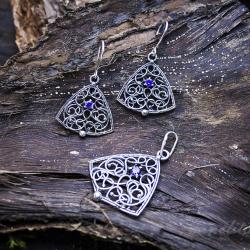 Silver Openwork Jewelry buy on the wholesale
