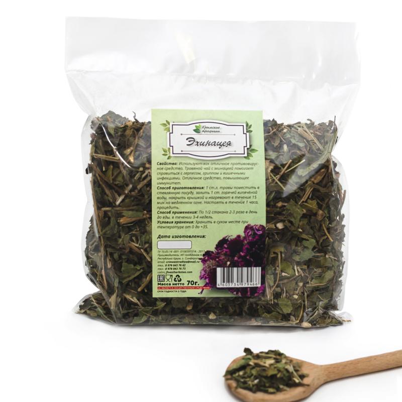 Травяной чай с эхинацеей  купить оптом - компания ТМ Finest Herbs и Крымские традиции | Россия