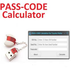 Pass Code Calculator Auto Key Programming for Toyota Lexus Scion