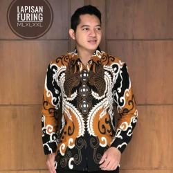 Batik Naufakencana - Men's Batik Shirt - Modern Motive buy on the wholesale