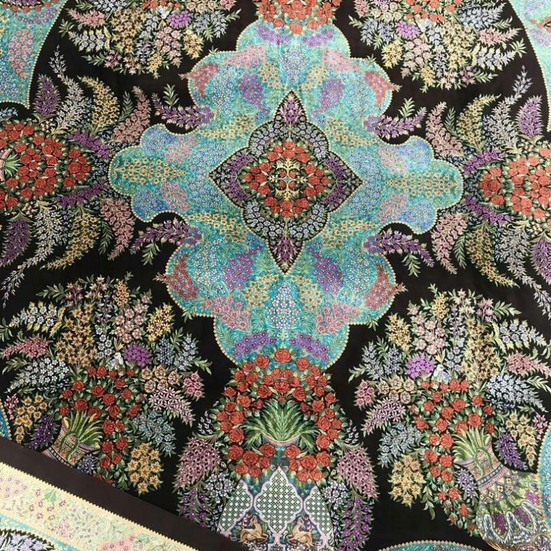 Pure Silk Hand-knotted Carpet buy wholesale - company Janan | Iran