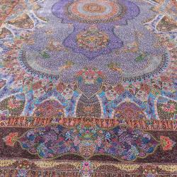 Hand Knotted Pure Silk Carpet 40 meters 