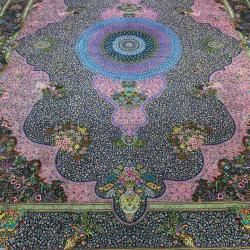 Pure Silk 12 Meters Hand-Knotted Carpets 