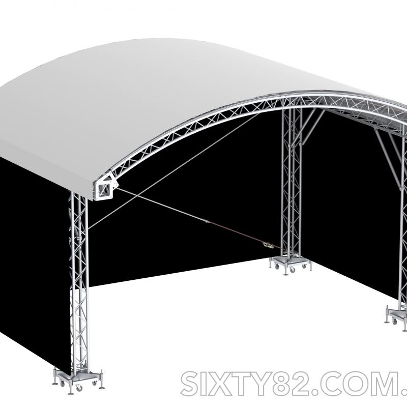 SIXTY82 Arched Stage Roof System - 6x4 m buy wholesale - company SIXTY82 UA | Ukraine