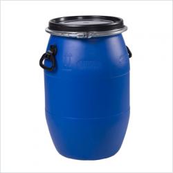 Blue Open Top Plastic Drums and Barrels