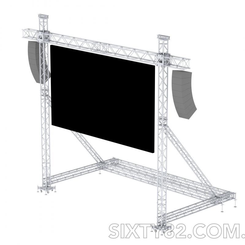 SIXTY82 Конструкция для подвеса светодиодного экрана 6х4 м. купить оптом - компания SIXTY82 UA | Украина