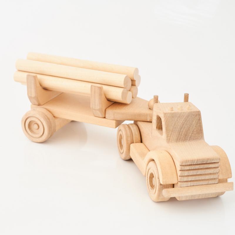 Children's Wooden Toy Truck Willy buy wholesale - company «Эко Тойс» | Russia