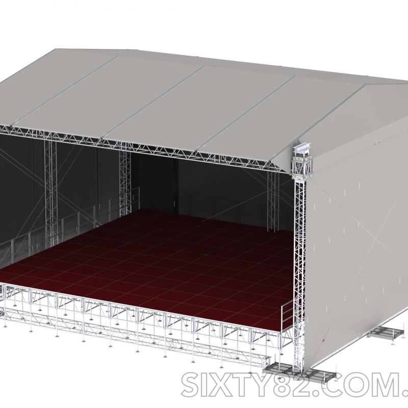 SIXTY82 Stage Roof 15 x 12 m. GUADELOUPE buy wholesale - company SIXTY82 UA | Ukraine