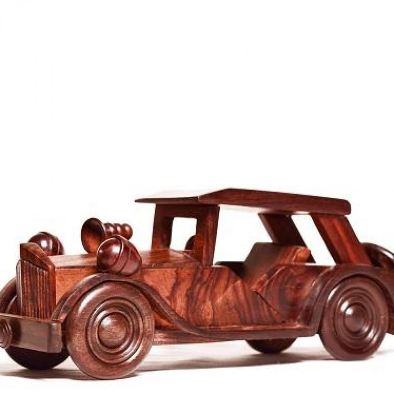 Rosewood Antique Vintage Car buy wholesale - company Brahma Crafts | India